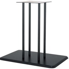 スチールベーステーブル脚 ベースサイズ：A700×B460×高さ700 品番：TST-5D-F 塗装カラー：44 ポール：25φ×4本 (200P×150)