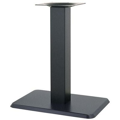 スチールベーステーブル脚 ベースサイズ：A560×B380×高さ700 品番：TST-5D-K 塗装カラー：44 ポール：100角