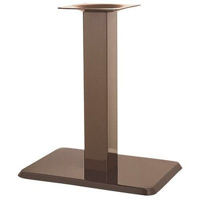 スチールベーステーブル脚 ベースサイズ：A560×B380×高さ700 品番：TST-5D-K 塗装カラー：99 ポール：100角