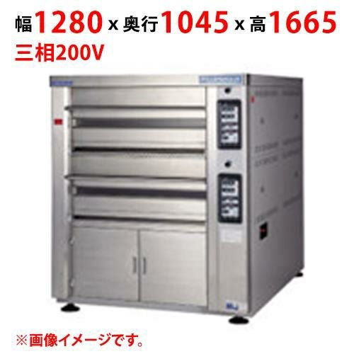 業務用/新品】【マルゼン】デッキオーブン プリンス PET3-11S 幅1280 