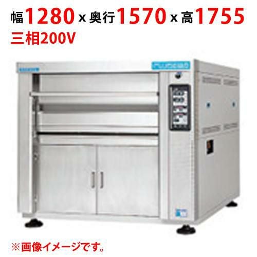【マルゼン】デッキオーブン プリンス PJB3-22SL 幅1280×奥行1570×高さ1755(mm) 三相200V【送料別途見積】