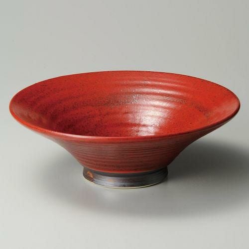 根来赤反高台10.0尺鉢 φ31.5×11cm 241-099