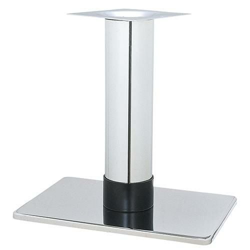 スチールベーステーブル脚 ベースサイズ：A680×B450×高さ700 品番：TST-L 塗装カラー：114-H ポール：139φ