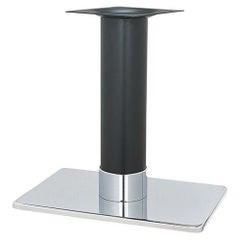 スチールベーステーブル脚 ベースサイズ：A680×B450×高さ700 品番：TST-L 塗装カラー：141-H ポール：165φ