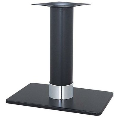 スチールベーステーブル脚 ベースサイズ：A850×B550×高さ700 品番：TST-L 塗装カラー：441-H ポール：165φ