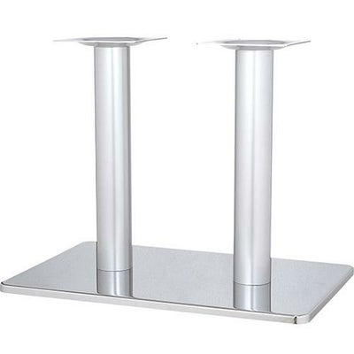 スチールベーステーブル脚 ベースサイズ：A680×B450×高さ700 品番：TST-W 塗装カラー：18 ポール：101φ×2