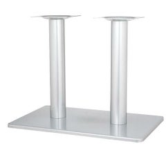 スチールベーステーブル脚 ベースサイズ：A680×B450×高さ700 品番：TST-W 塗装カラー：88 ポール：101φ×2