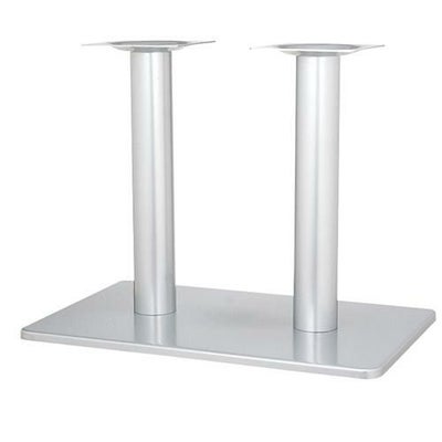 スチールベーステーブル脚 ベースサイズ：A680×B450×高さ700 品番：TST-W 塗装カラー：88 ポール：101φ×2