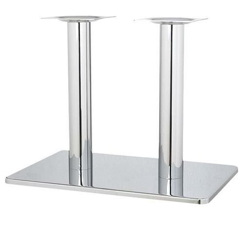 スチールベーステーブル脚 ベースサイズ：A850×B550×高さ700 品番：TST-W 塗装カラー：11 ポール：101φ×2