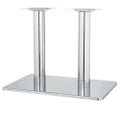 スチールベーステーブル脚 ベースサイズ：A850×B550×高さ700 品番：TST-W 塗装カラー：11 ポール：76φ×2
