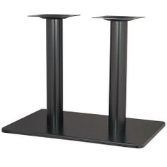 スチールベーステーブル脚 ベースサイズ：A850×B550×高さ700 品番：TST-W 塗装カラー：44 ポール：76φ×2