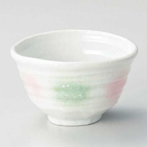 淡雪二色吹変型4.5丼 φ14×9cm 328-279