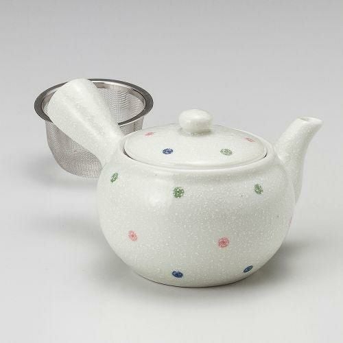 (軽量)淡雪水玉急須(茶こし付) 350cc 373-169