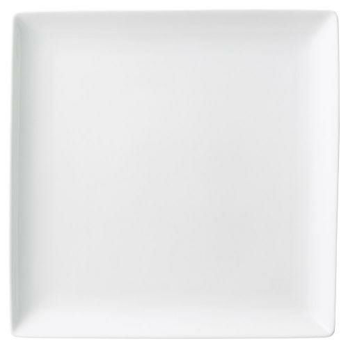 スタイル白27cm角皿 27.4×27.4×2.8cm 480-049