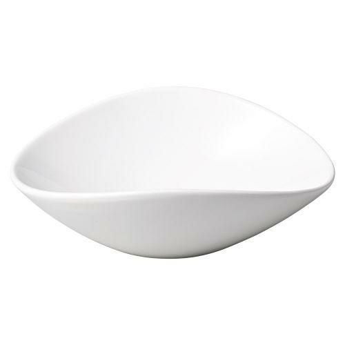 アーバン楕円ボウルL/WH 24.8×23×7.5cm 484-149