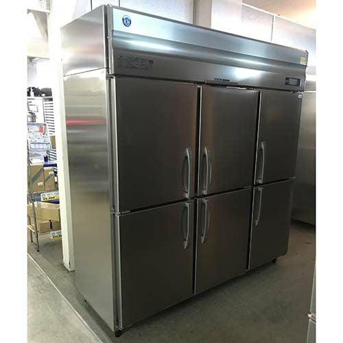 2010年ホシザキ縦型冷蔵庫 業界最長1年保証】【中古】6ドア縦型冷蔵庫 ホシザキ HR-150A3-6D 幅