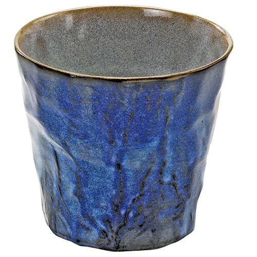 タタキロックグラス 灰釉ゴス巻