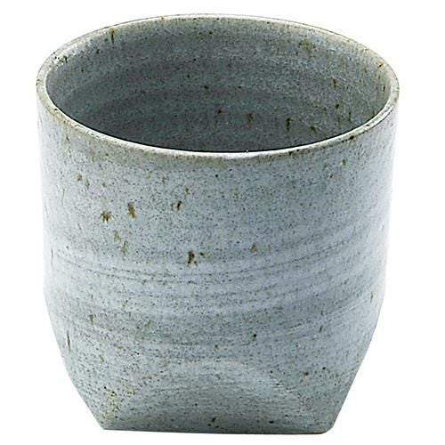 ダイヤモンドロックグラス 青磁刷毛