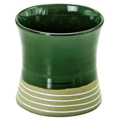 杵型ロックグラス グリーン