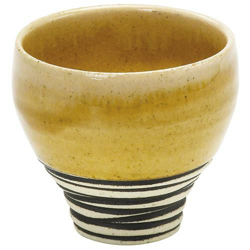 冷酒カップ 栗毛釉窯変