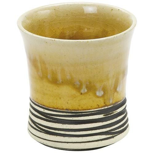 焼酎カップ 栗毛釉窯変