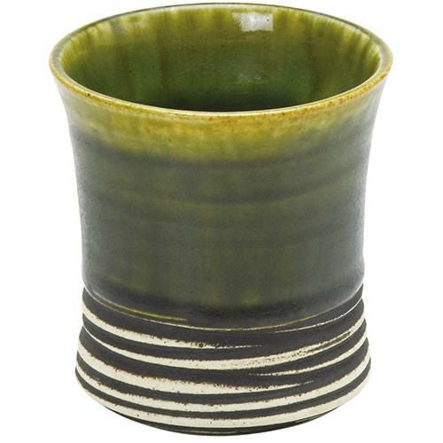 焼酎カップ 総織部窯変