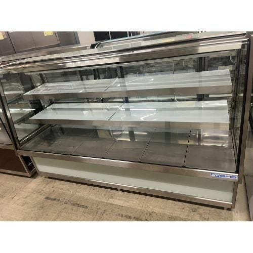 【業界最長1年保証】【中古】対面冷蔵ショーケース 大穂製作所 OHGU-ARTf-1800B 幅1800×奥行600×高さ1150 【送料別途見積】【名古屋千種店在庫】