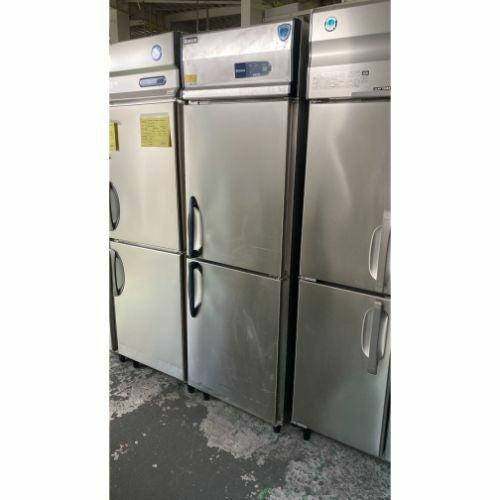 業界最長1年保証】【中古】縦型冷凍庫 大和冷機 213SS-EC 幅600×奥行