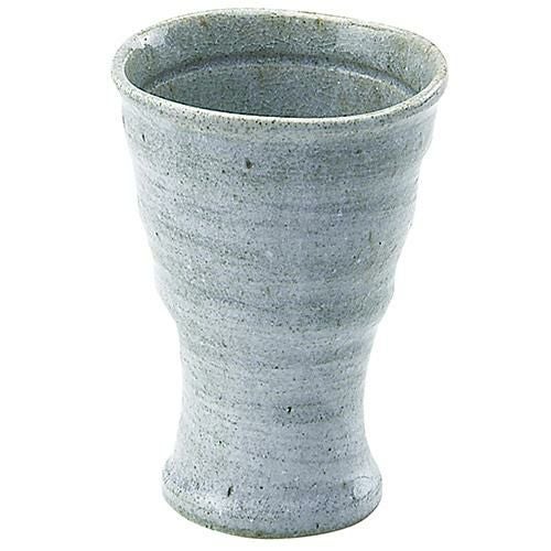 さざ波削りタンブラー 青磁刷毛