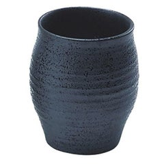 ハーフロックグラス　いぶし天目