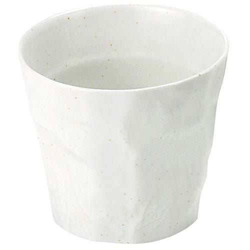 タタキロックグラス 粉引斑点