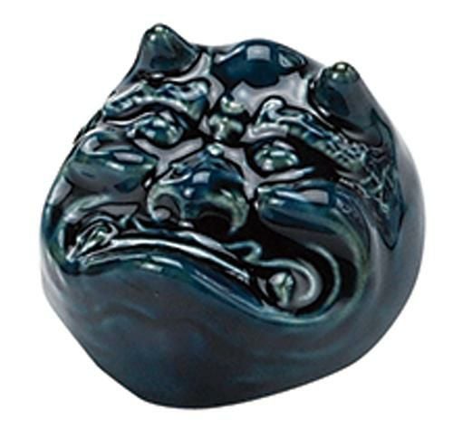 鬼は外福は内 盃(青)