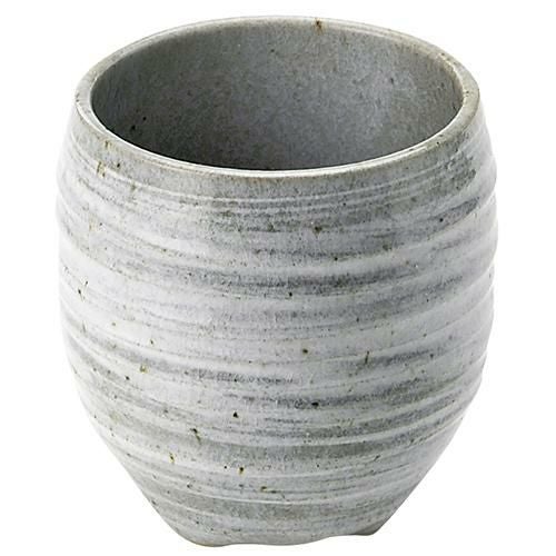 たっぷりカップ　青磁刷毛