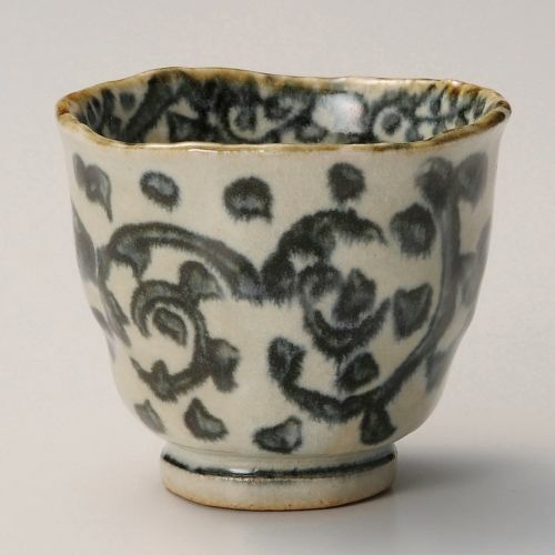 タコ唐草たっぷり碗 φ9.3×8.3cm 367-289