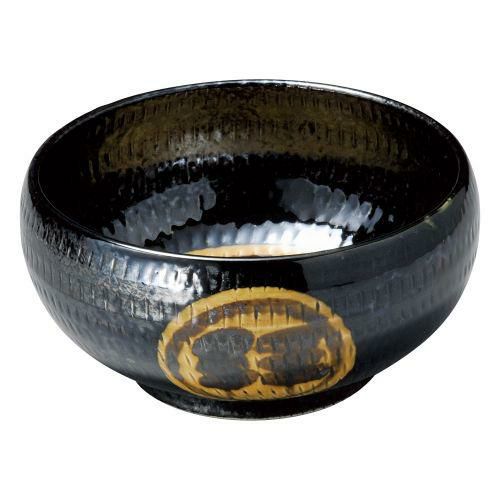 引出天目松竹梅6.0釜上丼 φ16.5×8.5cm 437-109