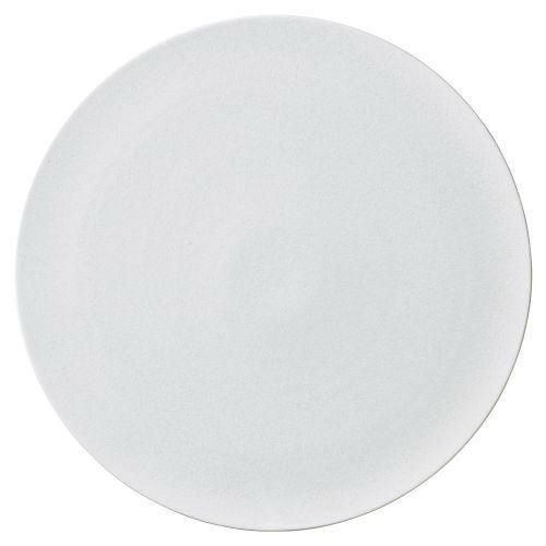 白結晶29cmフラットプレート φ29.1×1.4cm 476-099