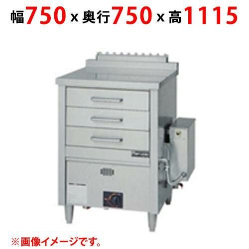 【マルゼン】ガス蒸し器 ドロワータイプ MUD-J14C 幅750×奥行750×高さ1115(mm)