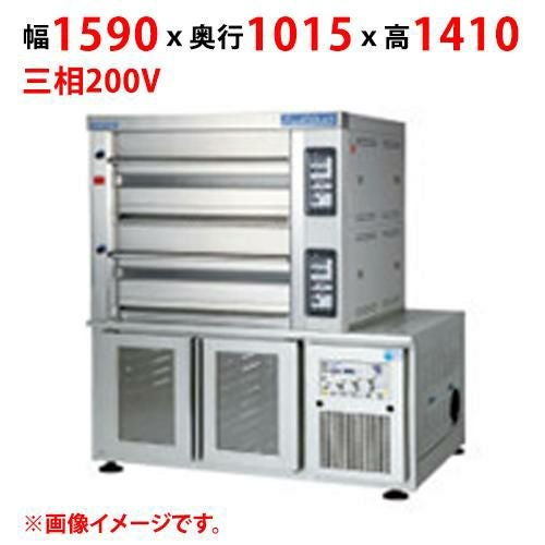 【マルゼン】デッキオーブン プリンス PET3-2DL 幅1590×奥行1015×高さ1410(mm) 三相200V【送料別途見積】