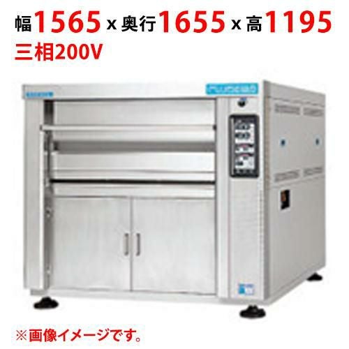 【マルゼン】デッキオーブン プリンス PJS3-1SL 幅1565×奥行1655×高さ1195(mm) 三相200V【送料別途見積】