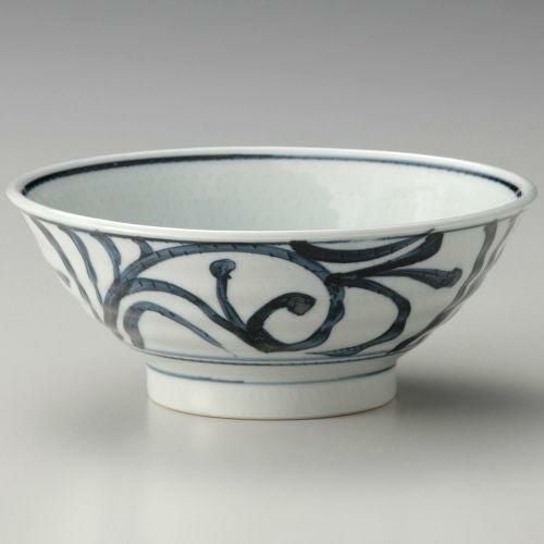 古代唐草7.0そば丼 φ20.8×8.3cm 338-059