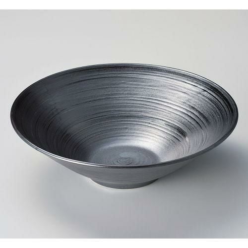 刷毛巻銀彩8.0反丼 φ24.3×8.3cm 249-159