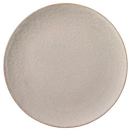 グレージュブラウンプレートM φ23.5×1.4cm 502-059