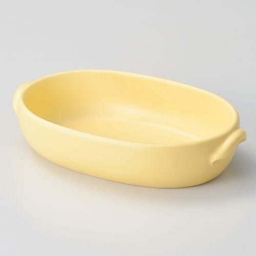 リモーネオーバルグラタン(中) 24.5×15×5cm(900cc) 538-029