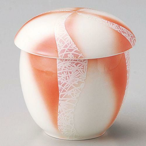 銀彩ねじりむし碗(大) φ8.3×8.5cm 113-019