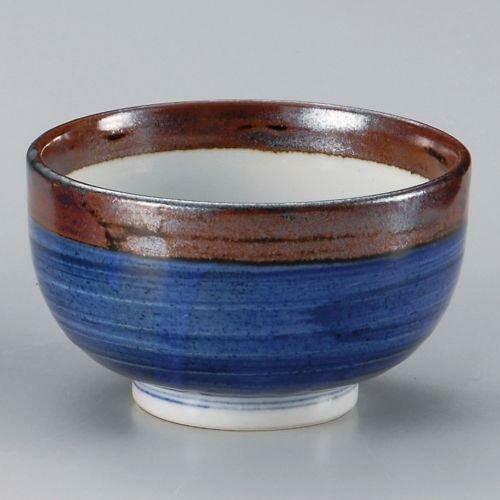 渕錆呉須巻4.5丼 φ13.5×8cm 328-259