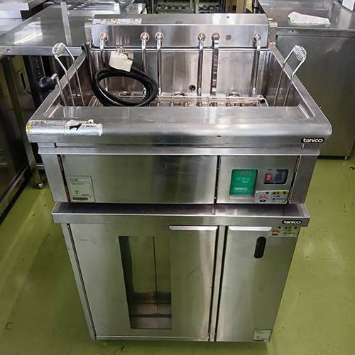 タニコー　業務用電気フライヤー　TDFL-A24E　24L　ドーナツフライヤー 業界最長1年保証】電気ドーナッツフライヤー 24L ホイロ付き タニコー
