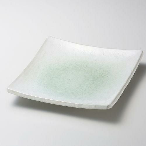 新緑10.0正角皿 27×4.3cm 183-019