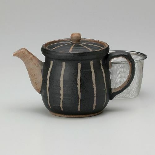 紺十草ポット 16×9.5×11.5cm(460cc) 371-049