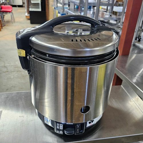 中古】ガス炊飯器 1升 リンナイ(Rinnai) RR-S100GS 幅309×奥行292×高さ