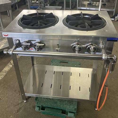 中古】ガステーブル マルゼン MGT-074DS 幅750×奥行450×高さ800 LPG